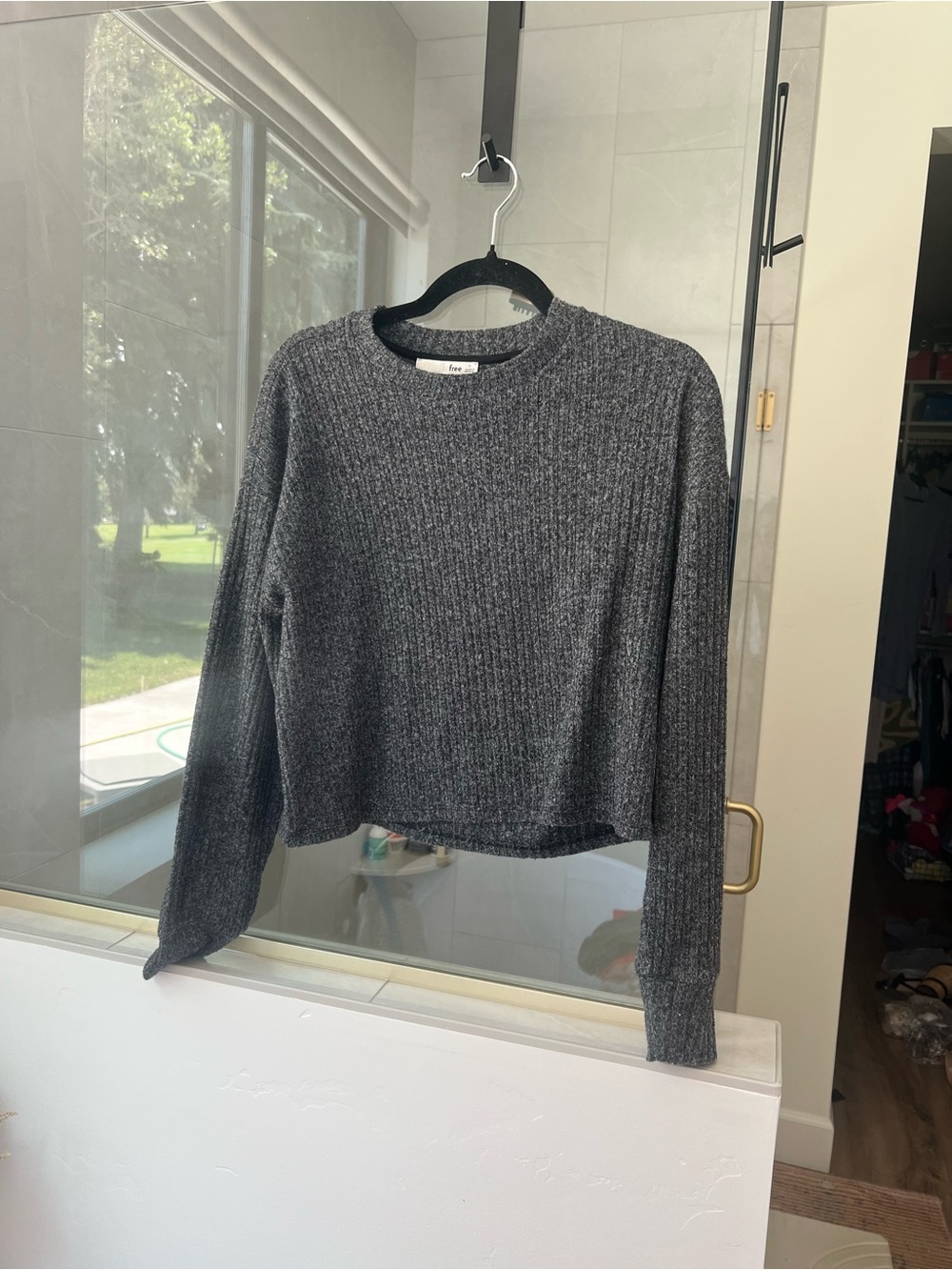 Wilfred Gray Crewneck Sweater